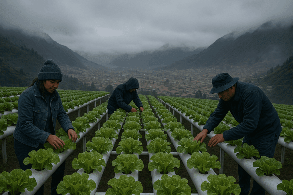 cultivos hidropónicos perú